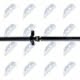 Kardanový hřídel, kardanová tyč SUBARU IMPREZA AWD 1.8,2.0,2.2 95-99, 2.0T 2.0T WRX, 2.5RS 02-06