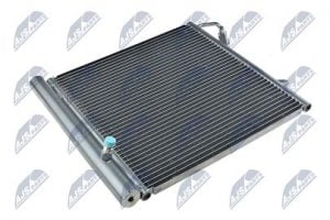 Kondenzátor, chladič klimatizace SMART CITY-COUPE (W450) (98-) 0.6, FORTWO (W450) (04-) 0.7